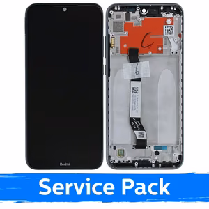 LCD Ekranas skirtas Xiaomi Redmi Note 8T Su Rėmu / Moonshadow Pilkas / (Service Pack)