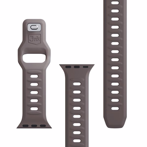 42/44/45/46/49 mm Taupe (big) - 3mk Silicone Watch Strap for Apple