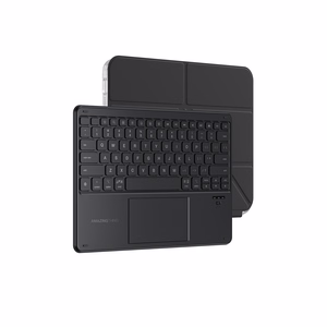 "AmazingThing" minimalus dėklas "Keylite Combo" klaviatūros dėklas "iPad 11" 2025 - juodas