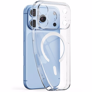 Tech-Protect FlexAir MagSafe dėklas, skirtas iPhone 17 Pro Max / 18 Pro Max, skaidrus
