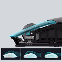 Machenike M7 Pro Belaidė žaidimų pelė - juodas