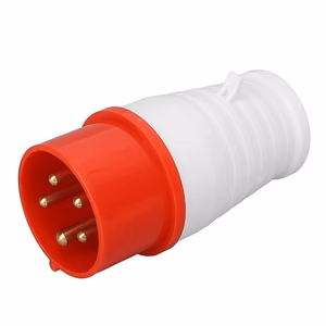 Industrial CEE Plug 32A, 5-Pin, 3-phase, IP44