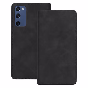 Smart Suede dėklas telefonui Samsung Galaxy S20 FE / S20 Lite / S20 FE 5G juodas