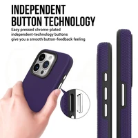 "Vmax" trikampio formos dėklas "Samsung Galaxy A15 4G / A15 5G" tamsiai violetinės spalvos