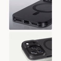 Benks magnetinis Lucid Armor dėklas iPhone 17 baltas (0067) (kamera valdymo mygtukas)