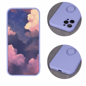 Finger Grip dėklas telefonui Xiaomi Redmi Note 13 5G (global) violetinis