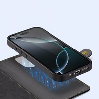 Odinis dėklas telefonui Dux Ducis Lawa iPhone 16 Pro Max - juodas