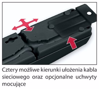 ACAR F5 įtampos filtras juodas 1.5m