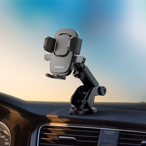 Borofone automobilinis laikiklis BH60 Dainty su tvirtinimu prie priekinio stiklo juodas