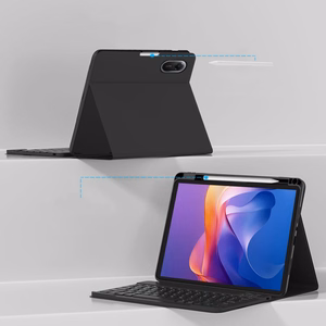 Tech-Protect SC dėklas planšetei Xiaomi Redmi Pad 2 11.0 su klaviatūra - juodas