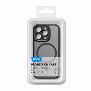 Rock Guard Touch Matte Series Magnetinis dėklas telefonui Iphone 16 Pro Max mėlynas