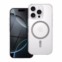 Drop Glue Spalvingas Žiedas Magnetinis Dėklas suderinamas su MagSafe IPHONE 12 PRO MAX pilka