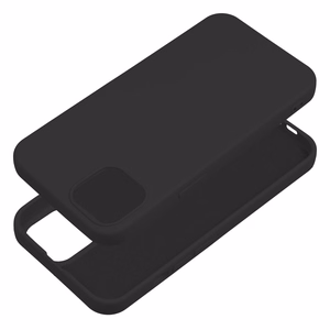 Silikoninis dėklas telefonui iPhone 13 juodas