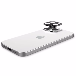 Spigen Optik.tR Apsauginis stiklas kamerai iPhone 14 Pro / Pro Max / 15 Pro / Pro Max / 16 Pro / Pro Max - Juodas 2 vnt.