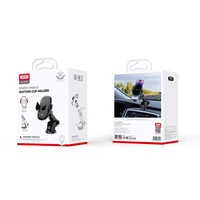 XO automobilinis laikiklis C121 juodas su siurbtuku