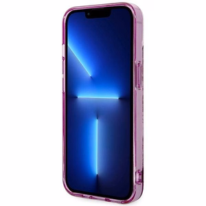 Guess GUHCP14MHGPLHF iPhone 14 Plus 6.7 "fuksija/fuksija kietas dėklas Porcelain Collection