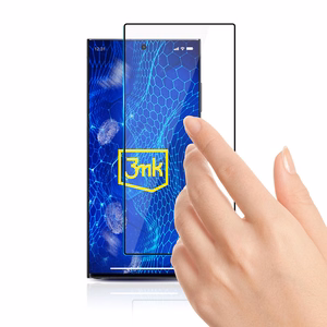 Закалённое стекло 3mk Hard Glass Max Lite Samsung S928 S24 Ultra чёрный