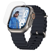 PanzerGlass Ultra-Wide Fit Ultra Apsauginis stiklas temperuotas Apple Watch Ultra 2 - skaidrus