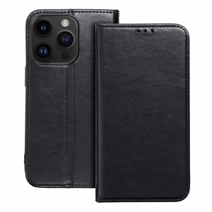 Dėklas telefonui SMART MAGNETO - skirtas Samsung A14 4G / A14 5G - juodas