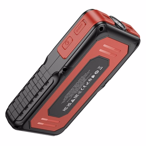 Išorinė baterija Hoco 10000 mAh 2A su automobilio avariniu starteriu QS3 juoda