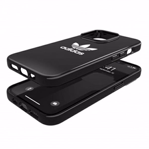 Adidas OR SnapCase Trefoil dėklas iPhone 13 Pro Max - juodas