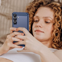 Anglies dėklas Samsung Galaxy S25+ - mėlynas