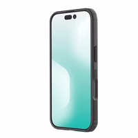 Nillkin Super Frosted Shield Pro Magnetinis dėklas telefonui suderinamas su MagSafe iPhone 17 - juodas