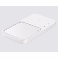 Bevielis įkroviklis Samsung "Duo" EP-P5400TWEGEU baltas 15W (su įkrovikliu ir laidu komplekte) / 100% Genuine /