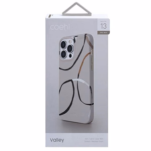 Uniq Coehl Valley dėklas telefonui iPhone 13 Pro Max - smėlio