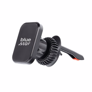 BLUE STAR magnetinis automobilio laikiklis oro ventiliacijai SMART LOCK SQUARE MAGNETIC juodas