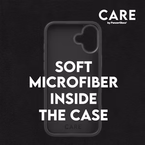 CARE by PanzerGlass madingas dėklas telefonui iPhone 16 Plus 6.7" juodas Magnetinis 1379