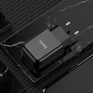 Įkroviklis Hoco USB A 2A 10W N2 juodas