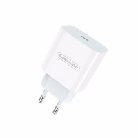 Įkroviklis Jellico AK180 20W USB-C + USB-C to Lightning cable 1.0m baltas
