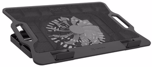 NATEC DIPPER 2 nešiojamo kompiuterio aušinimo stovas 43,9 cm (17,3") 650 RPM juodas
