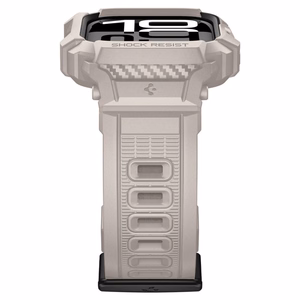 SPIGEN RUGGED ARMOR dėklas ”PRO” V2 APPLE WATCH 10 / 11 (46 MM) DUNE BEIGE