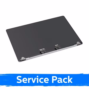 Ekranas skirtas (Pilnas su korpusu) MacBook Pro M3 Pro 16" (A2991) 2023 / Space Gray / (Service Pack)
