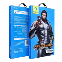 LCD apsauginis stikliukas 5D Mr. Monkey Glass (Strong Lite) Samsung A356 A35 5G/A556 A55 5G juodas