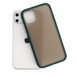Dėklas telefonui Vennus Color Button Bumper skirtas Samsung Galaxy S21 Plus - žalias