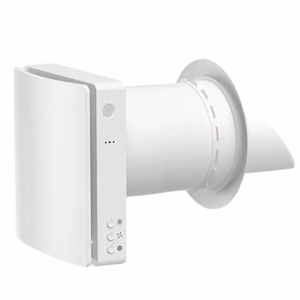 Rekuperatorius plonai sienai, vieno kambario iki 46m2, su CO2 jutikliu, Wi-Fi, Tuya, baltas