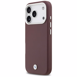 BMW Sign visiškai dengiantis metalinis magnetinis dėklas telefonui iPhone 17 Pro - raudonas