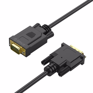 Orico XD-DITV DVI 24+1–VGA, Full HD laidas, 5 m – juodas