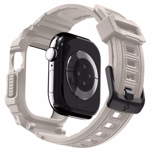SPIGEN RUGGED ARMOR dėklas ”PRO” V2 APPLE WATCH 10 / 11 (46 MM) DUNE BEIGE