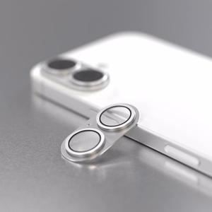 Etteri full camera lens guard for iPhone 17 žalias