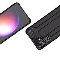 Hibridinis apsauginis dėklas telefonui Samsung Galaxy S24+ - juodas