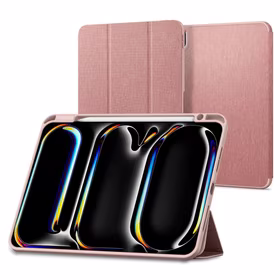 Spigen Urban Fit dėklas iPad Pro 11 colių 5 / 6 / 2024-2025 rožinis