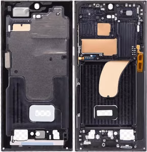 Middle housing Samsung S918 S23 Ultra Phantom Black original (used Grade A)