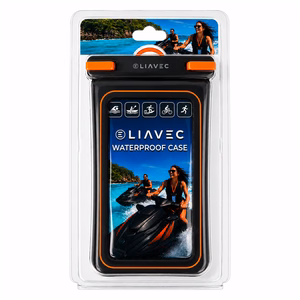 Liavec Aqua universalus vandeniui atsparus dėklas su oro pagalve ir kišene