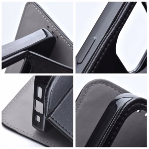 Dėklas telefonui SMART MAGNETO - skirtas Samsung A14 4G / A14 5G - juodas