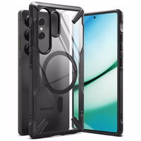 Ringke Fusion X Magnetinis dėklas Samsung Galaxy S25 Ultra telefonui - juodas