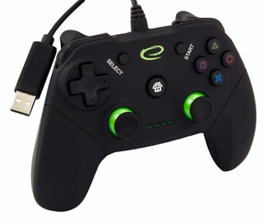 Esperanza EGG110K žaidimų valdiklis Gamepad PC, Playstation 3 analoginis / skaitmeninis USB 2.0 juodas